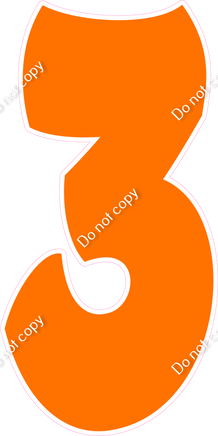 BBT 47" Individuals - Flat Orange 3