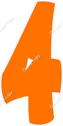 BBT 47" Individuals - Flat Orange 4