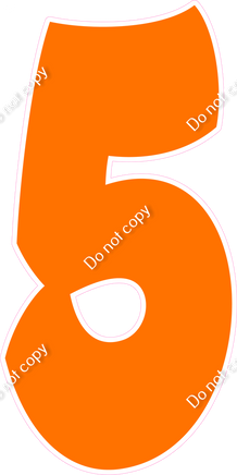 BBT 47" Individuals - Flat Orange 5