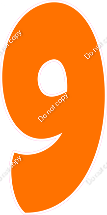 BBT 47" Individuals - Flat Orange 9