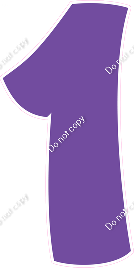 BBT 47" Individuals - Flat Purple 1