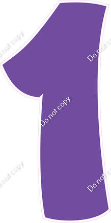 BBT 47" Individuals - Flat Purple 1