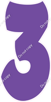BBT 47" Individuals - Flat Purple 3