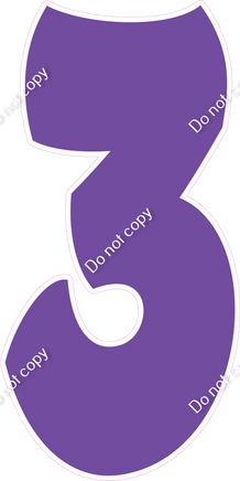 BBT 47" Individuals - Flat Purple 3