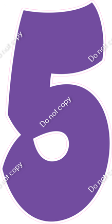 BBT 47" Individuals - Flat Purple 5