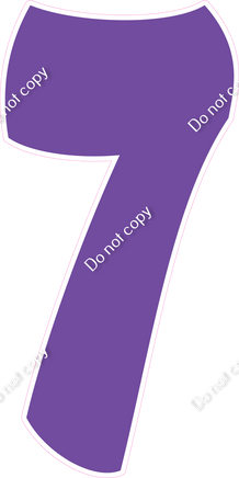 BBT 47" Individuals - Flat Purple 7