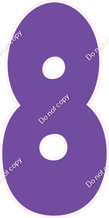 BBT 47" Individuals - Flat Purple 8