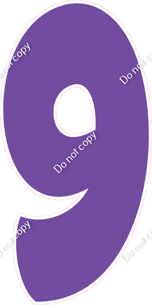 BBT 47" Individuals - Flat Purple 9