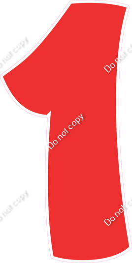 BBT 47" Individuals - Flat Red 1