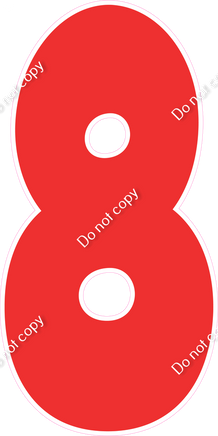 BBT 47" Individuals - Flat Red 8