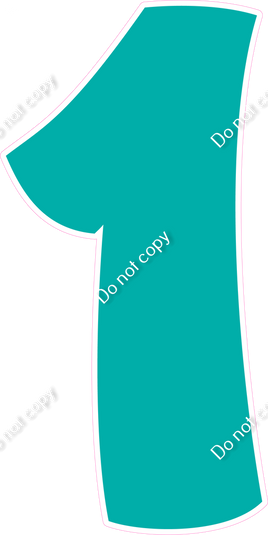 BBT 47" Individuals - Flat Teal 1