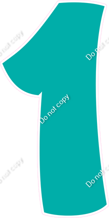 BBT 47" Individuals - Flat Teal 1