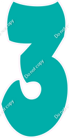 BBT 47" Individuals - Flat Teal 3