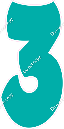 BBT 47" Individuals - Flat Teal 3