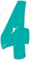 BBT 47" Individuals - Flat Teal 4