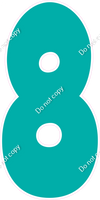 BBT 47" Individuals - Flat Teal 8
