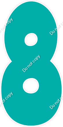 BBT 47" Individuals - Flat Teal 8