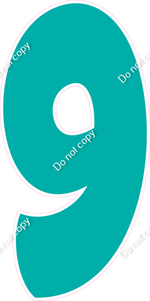 BBT 47" Individuals - Flat Teal 9