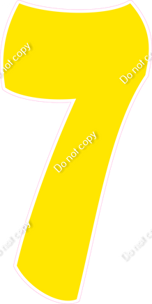 BBT 47" Individuals - Flat Yellow 7