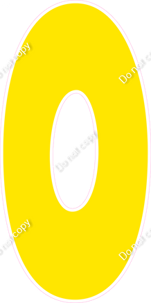 BBT 47" Individuals - Flat Yellow