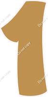 BBT 47" Individuals - Flat Gold