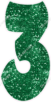 BBT 47" Individuals - Green Sparkle