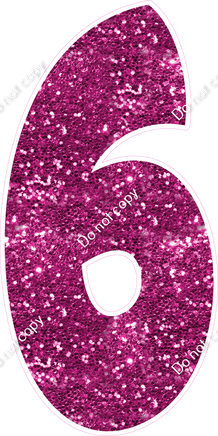 BBT 47" Individuals - Hot Pink Sparkle 6