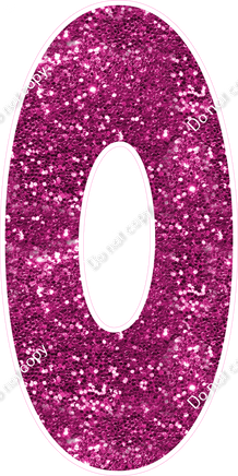 BBT 47" Individuals - Hot Pink Sparkle