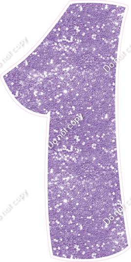 BBT 47" Individuals - Lavender Sparkle 1