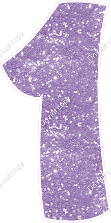 BBT 47" Individuals - Lavender Sparkle 1