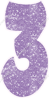 BBT 47" Individuals - Lavender Sparkle 3