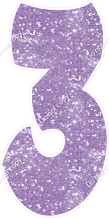 BBT 47" Individuals - Lavender Sparkle 3