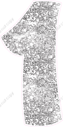 BBT 47" Individuals - Light Silver Sparkle 1