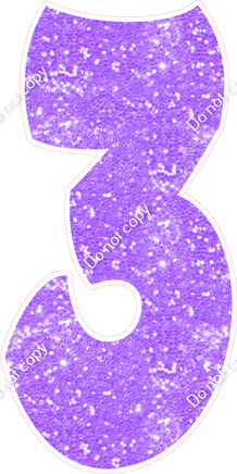 BBT 47" Individuals - Lilac Sparkle 3