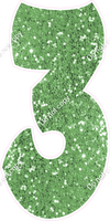 BBT 47" Individuals - Lime Green Sparkle 3
