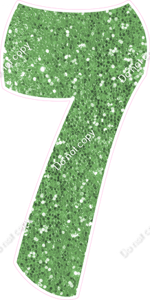 BBT 47" Individuals - Lime Green Sparkle 7