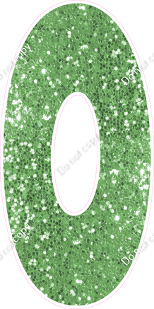 BBT 47" Individuals - Lime Green Sparkle