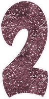 BBT 47" Individuals - Mauve Sparkle 2