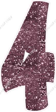 BBT 47" Individuals - Mauve Sparkle 4