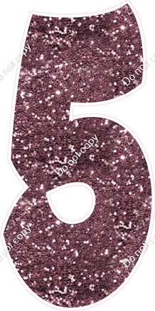 BBT 47" Individuals - Mauve Sparkle 5