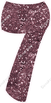 BBT 47" Individuals - Mauve Sparkle 7