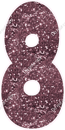 BBT 47" Individuals - Mauve Sparkle 8