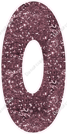 BBT 47" Individuals - Mauve Sparkle