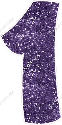 BBT 47" Individuals - Purple Sparkle 1