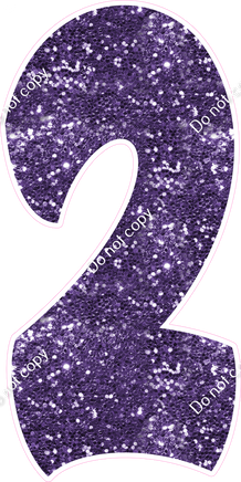 BBT 47" Individuals - Purple Sparkle 2