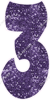 BBT 47" Individuals - Purple Sparkle 3