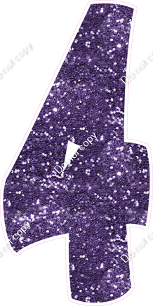 BBT 47" Individuals - Purple Sparkle 4