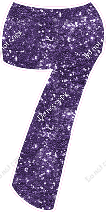 BBT 47" Individuals - Purple Sparkle 7