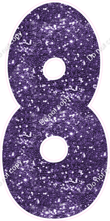 BBT 47" Individuals - Purple Sparkle 8