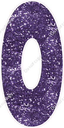 BBT 47" Individuals - Purple Sparkle